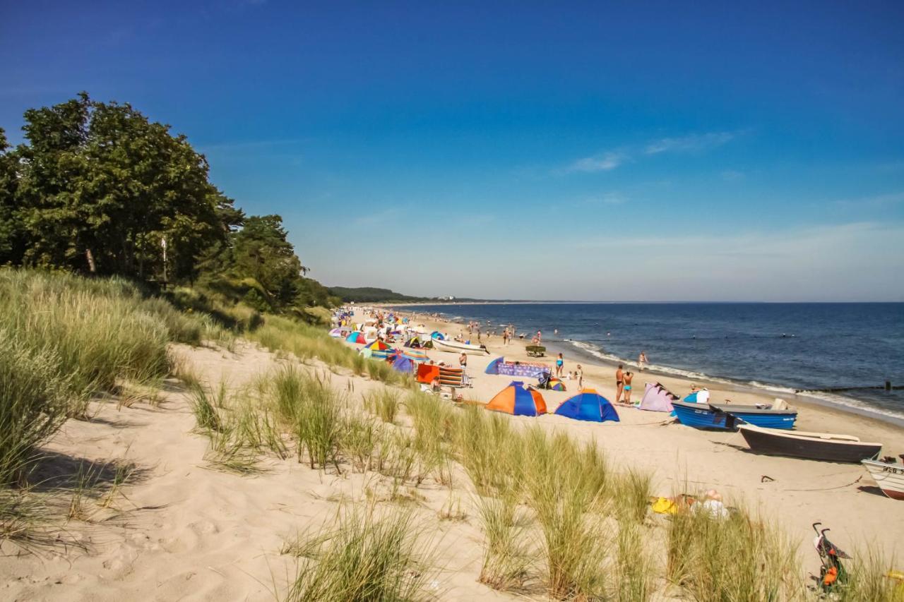 Apartment Ostseerose Ein Strandkorb Ist Im Sommer Inclusive Zempin Exterior foto