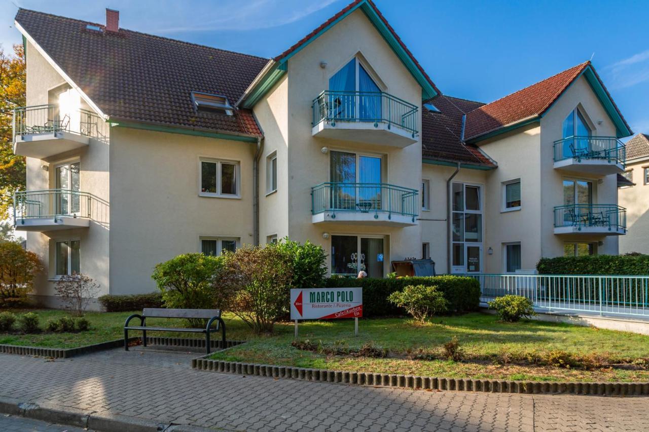Apartment Ostseerose Ein Strandkorb Ist Im Sommer Inclusive Zempin Exterior foto